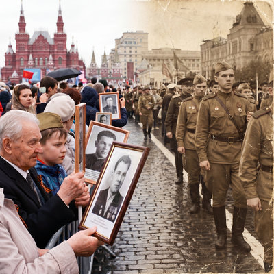 Как создать плакат для «Бессмертного полка»