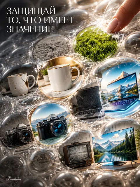Рекламный плакат упаковки премиум-класса