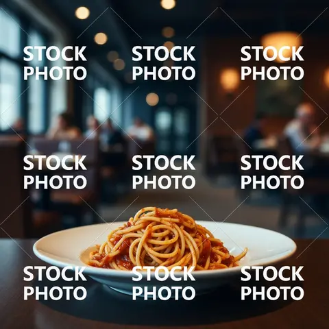 Надписи STOCK PHOTO на фото еды (до)
