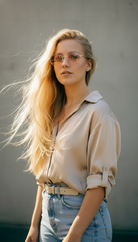 Женский портрет в стиле casual fashion