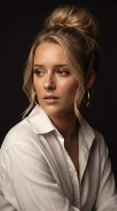 Женский портрет в студии
